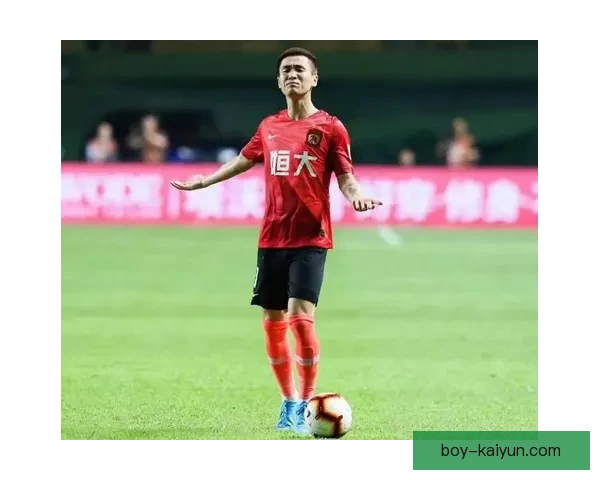 广州队韦世豪进球